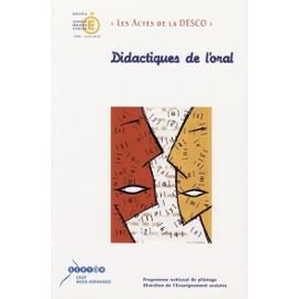 Didactiques de l'oral