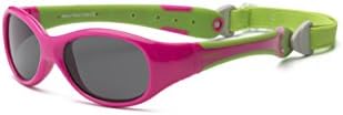 Real Kids ShadesREAL SHADES Unbreakable Kids Sunglasses - 100% UV Protection and Shatterproof Lens with Adjustable Strap for Boys and Girls