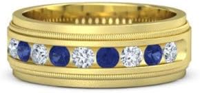 anello di gemme per uomini