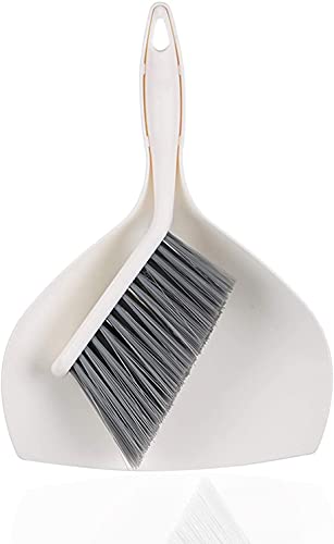 Dustpan and Brush Set, Brush and Dustpan Set,Mini Dustpan and Brush Set with Ergonomic Handle for Easy Sofa, Desk