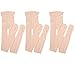 Girls Convertible Ballet Tight 3 Pairs High Elastic Transition Pro Dance Tights Ultra Soft Ballerina Tight Semi-opaque Knit Footed Legging Kid 7-9 Years