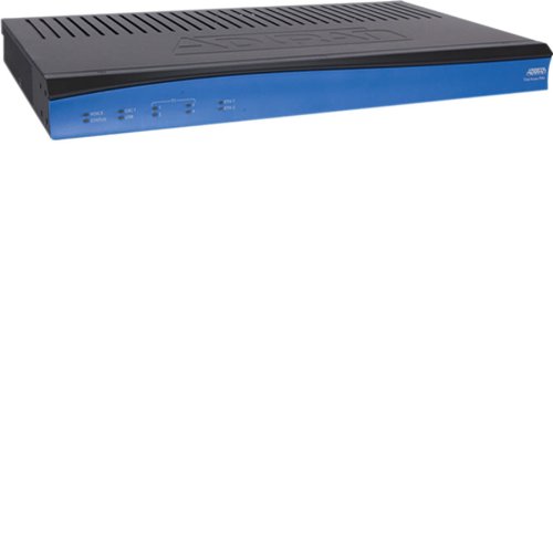 Adtran Total Access 924E Gen 3, 16 Fxs, 9 Fxo (1 Lifeline) - Router - Desktop, Rack-Mountable, Wall-Mountable - Black/Blue (4243924F3)