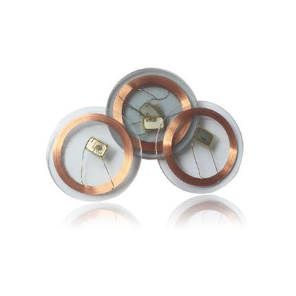 YARONGTECH M1 s50 ic Transparent Coin Hard Tag Dia 25mm Thick 1mm (pack of 10)