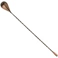 Barfly Bar Spoon, Teardrop End 11 13/16" (30 cm), Antique Copper