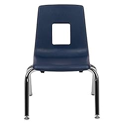 Flash Furniture Mickey Advantage Navy Student Stack