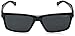 Arnette An4208 Biscuit Rectangular Sunglasses, Black/Gray, 57 mm