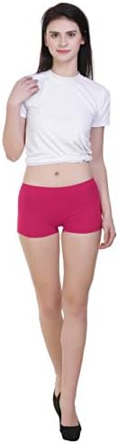 iShoppe Elastane Stretch Fabric Boy Short Panties for Women