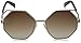Marc by Marc Jacobs Women's MMJ479S Aviator Sunglasses, Gold & Brown Gradient,...