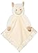 Bearington Baby Lil’ Alma Snuggler, 15 Inch White Llama Plush Stuffed Animal Security Blanket Lovey for Babies