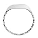 ANCOOL Compatible with Fitbit Flex Bands Men Women, Stainless Steel Replacement Strap Accessory Metal Bracelet Wristband for Fitbit Flex, NOT for FLEX 2. (Silver)