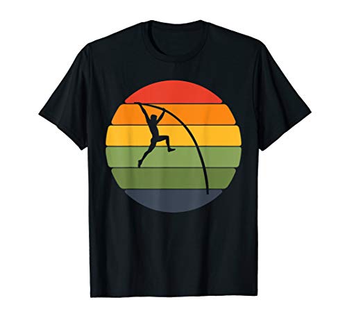 Pole Vault Retro Pole Vaulter Vaulting Gift T-Shirt