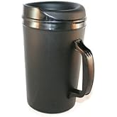 GAMA Electronics 20 oz Thermoserv Foam Insulated Coffee Mug - Black