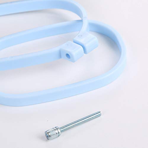 Color Scissor 4 Pieces Plastic Embroidery Hoops, 4 Sizes Square Cross Stitch Hoops for Embroidery and Cross Stitch(5 Inch 6 Inch 10 Inch 12 Inch) - Thumbnail 4