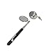 ABN Auto Mechanic Telescoping Automotive Vehicle Inspection Mirror 2-Pack, 2-1/4in Round Mirrors, 6in to 30in Handle