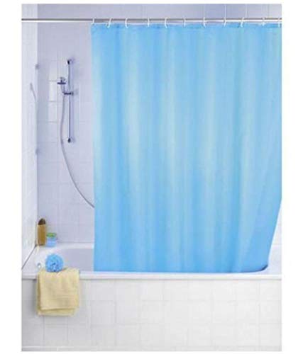 Draperi Pvc Shower Curtain 180 Cm 180 Cm Ocean Blue Amazon