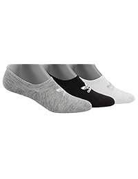 adidas - Calcetines de mujer originales Sheen Super No Show (3 unidades)