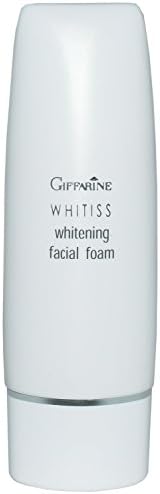 Giffarine Whitiss Whitening Facial Foam,With Lactic Acid,Mitracarpe Extract and Bearberry Leaf Extract,Net.85 g.