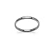 SILVERLINE JEWELRY High Polished 2mm Stainless Steel Comfort Fit Wedding Band Ring Full & Half Sizes 5-14 | Silver Yellow Rose Blue Black MultiColor Tones