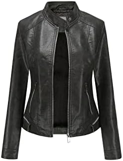 IOHTBVT motorcycle jacket women Autumn 