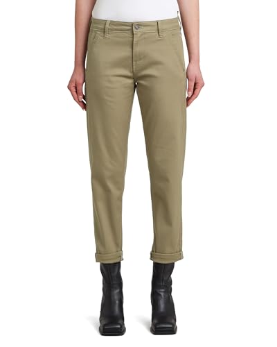 G-STAR Para Mujer Pantalones Kate Boyfriend, Verde (ensis Green D25257-C105-6057), 31W / 32L