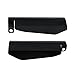 SENKAUTO Motorcycle Gloss Black Coffin Cut Hand Guards Customs Guard for Harley 06 and Older Baggers Electra Street Road Glide Road King and FXR's with Upgraded Controls. (Small)