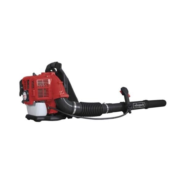 Scheppach Benzin Laubbläser LB5200BP | Anti-Vibrationssystem | 51,7 cm³ 2-Takt-Benzinmotor 1400W | Luftgeschwindigkeit…