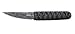 CRKT Obake Skoshi EDC Knife: Retail Package Burnley Compact Fixed Blade Plain Edge Knife - Outdoor Utility Knife Handle Wrap, Etched Blade & Nylon Sheath 2365C