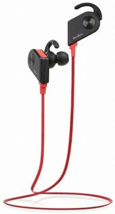 BonoBoss LT110 SmartTick Bluetooth 4.1 Earset Magnetic Control, Auto Pairing, Hands Free, Multi Point access Red Color