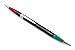Autopoint Twinpoint Pencil, 0.9mm, Red Tip, Green Tip, Black Barrel, American Made (20210)