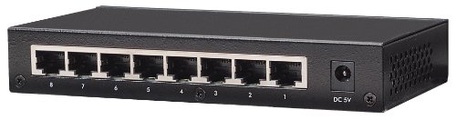 Intellinet 8-Port 10/100Mbps Fast Ethernet Office Switch (Metal) (523318)