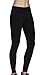 Fitglam Yoga Pants for Women Cotton Capris Workout Running Leggings - High Rise