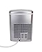 Prime Home Portable Ice Maker for Countertop - Makes Ice in 8 Minutes - Stainless Steel