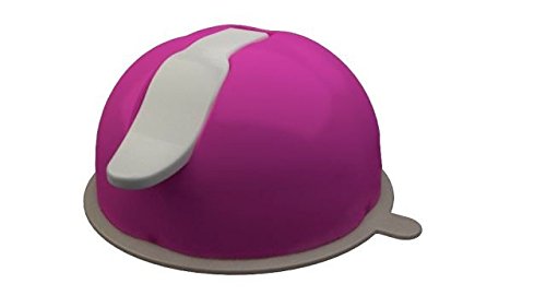 iSucker, Pink with a White lever for use with iPad, Android, Samsung, Kindle, Nook. It's an ergonomic handle, and can also be used as a stand.