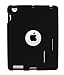 Bobj Rugged Case for iPad 4, iPad 3, iPad 2 (not for iPad Air) - BobjGear Custom Fit - Patented Venting - Sound Amplification - BobjBounces Kid Friendly - Bold Black
