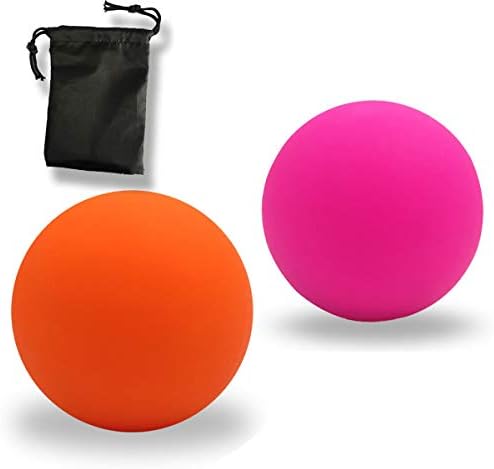 Trustnice マッサージボール ストレッチボール ラクロスボール 19最新版 2個組 肩 背中 腰 お尻 太もも ふくらはぎ 足裏 首 筋膜リリース ト リガーポイント全身 ツボ押しグッズ 疲れ解消ボール 2色 B07nvdcdmh 750円 大人気 New Arrival 最安値挑戦 年中