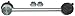 ACDelco 46G20589A Advantage Front Driver Side Suspension Stabilizer Bar Link Kit with Link, Boots, and Nuts