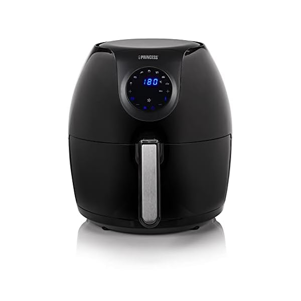 Princess Digital Air Fryer Family, 5.2 Litre, 1700 W, 7 Presets, Baking Tin Included, Rapid Hot Air Circulation System…