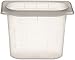 San Jamar MP19 Mod Pan, 1/9 Food Pan with Lid, 1 Quart, 5 1/8