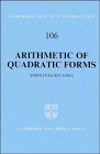 Arithmetic of Quadratic Forms, Kitaoka, Yoshiyuki, 0521404754