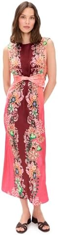 saloni lina short dress SALONI Women's Lina Short Dress, Thistledown Papyrus Plmt, Pink, Print, 4  at Amazon Women's Clothing store