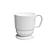 Party Essentials N81004 8-Ounce Hard Plastic Coffee Cups, 10-Count, White
