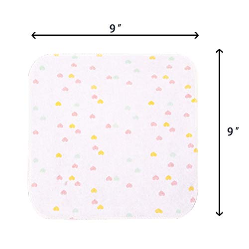 Softan Baby Hooded Bath Towel and Washcloths, Extra Soft and Ultra Absorbent, 6 Pack Gift for Newborn and Infants, Unicorn - Thumbnail 6