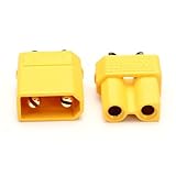 T-Trees 10 Pairs XT30 2mm Golden Connector Plug Set for RC Quadcopter Multicopter Airplane