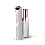 Heart Of Love Women's Facial Painless Portable Mini Hair Remover for upper lip, cheeks, chin hair - Peach Fuzz Epilator