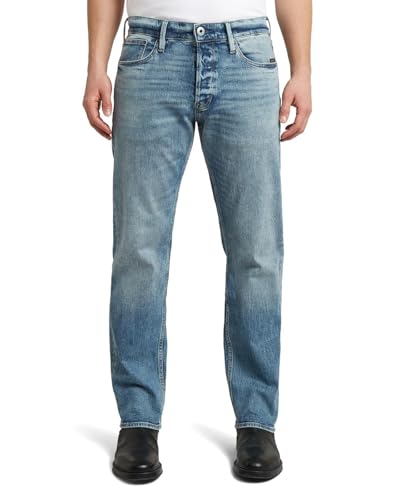 G-Star Men's Streem Slim Tapered, Colour Blue, Size: Waist 29, Inseam 30