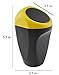 KDL Car Auto Garbage Trash Can Automotive Waste Storage (Yellow), Car Trash Can Common Use for Autotive Car, Home, Office, Kitchen, Living Room, Bedroom, Study, Dinning Room, Bathroom Etc.
