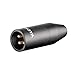 BOYA 35C-XLR 3.5mm (TRS) Mini-Jack Female Microphone Adapter to 3-pin XLR Male Connector Compatible with Camcorders, Recorders, Mixers
