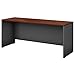 Bush Business Furniture Series C 72W Credenza Desk in Hansen Cherry, Large Computer Table for Home and Professional Office
