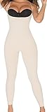Body Shapers For Women Lycra Nylon Braless Adjustables Straps Capri type Gi...