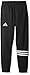 adidas Boys' Big Streetball Pant, Black/White, Medium